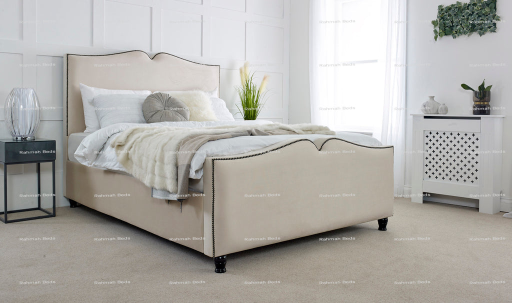 Hartford Bed - Ottoman/Non-Ottoman - Multiple Colour Option