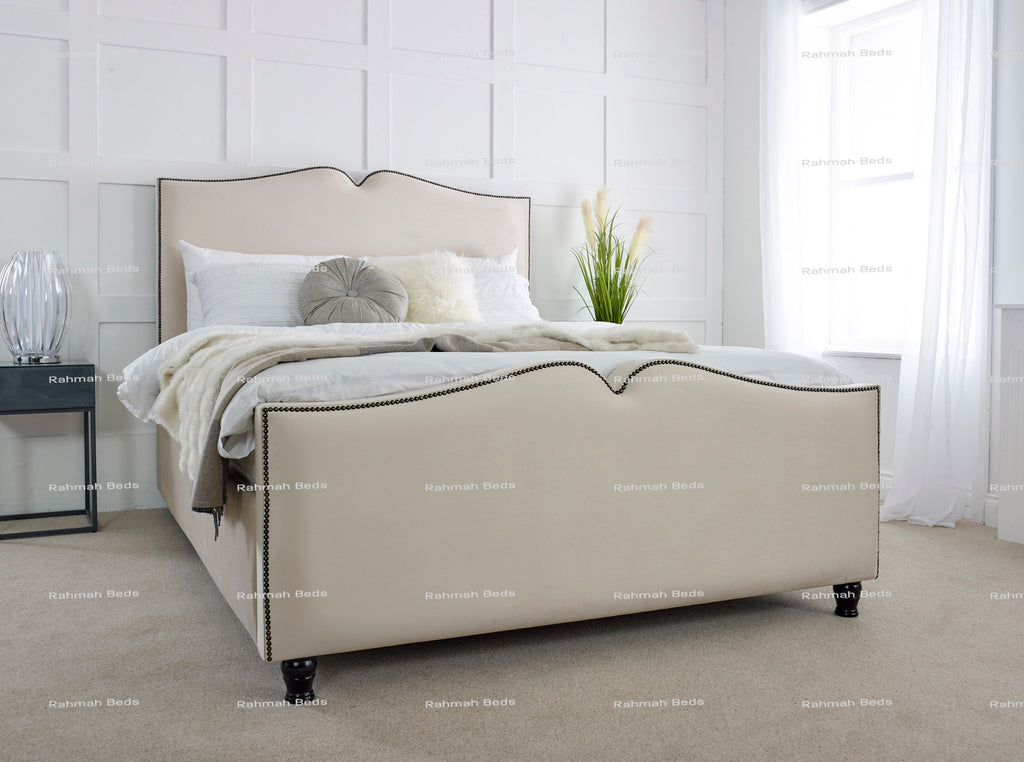 Hartford Bed - Ottoman/Non-Ottoman - Multiple Colour Option