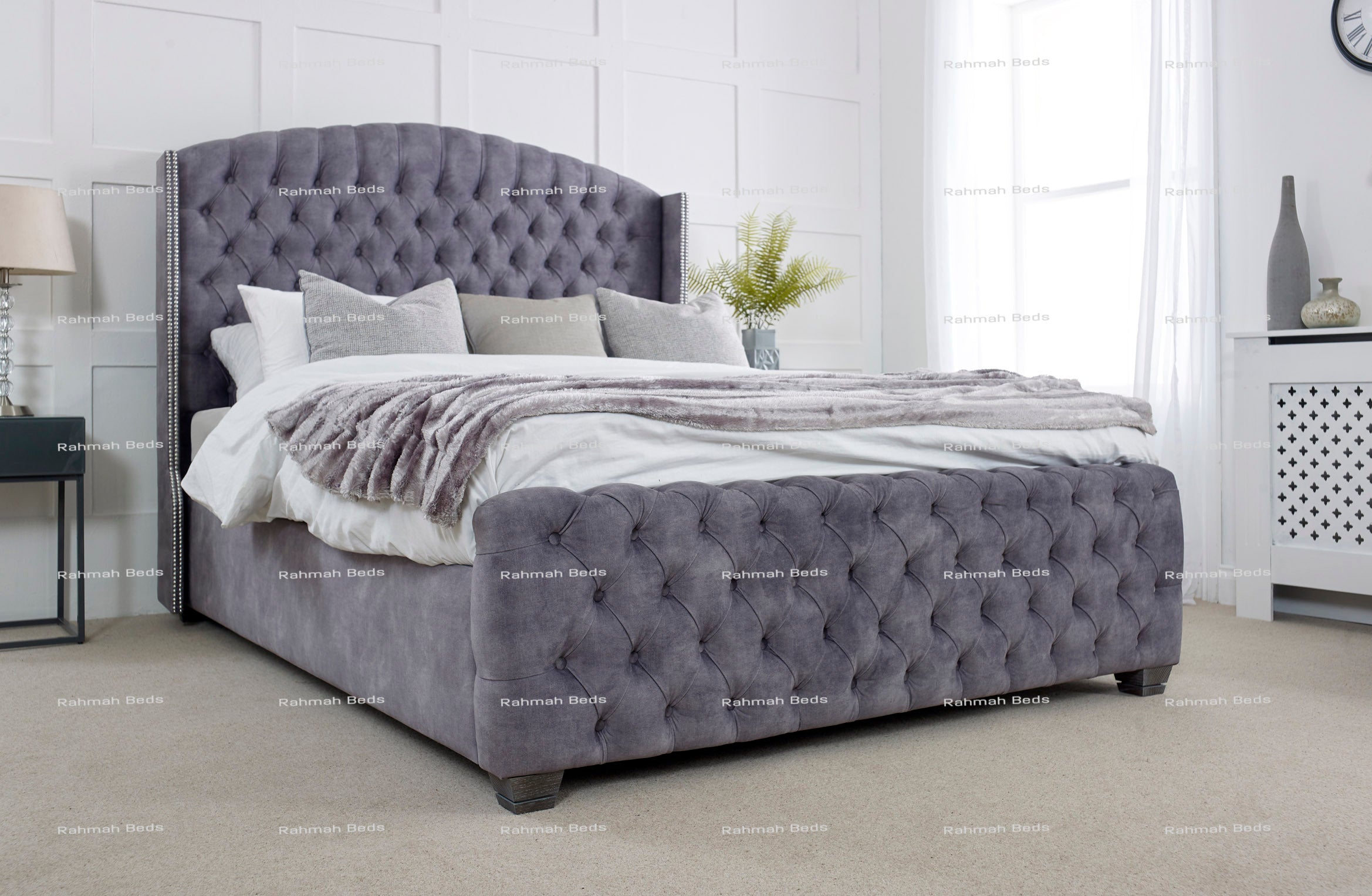 Regal Bed - Ottoman/Non-Ottoman - Multiple Colour Option
