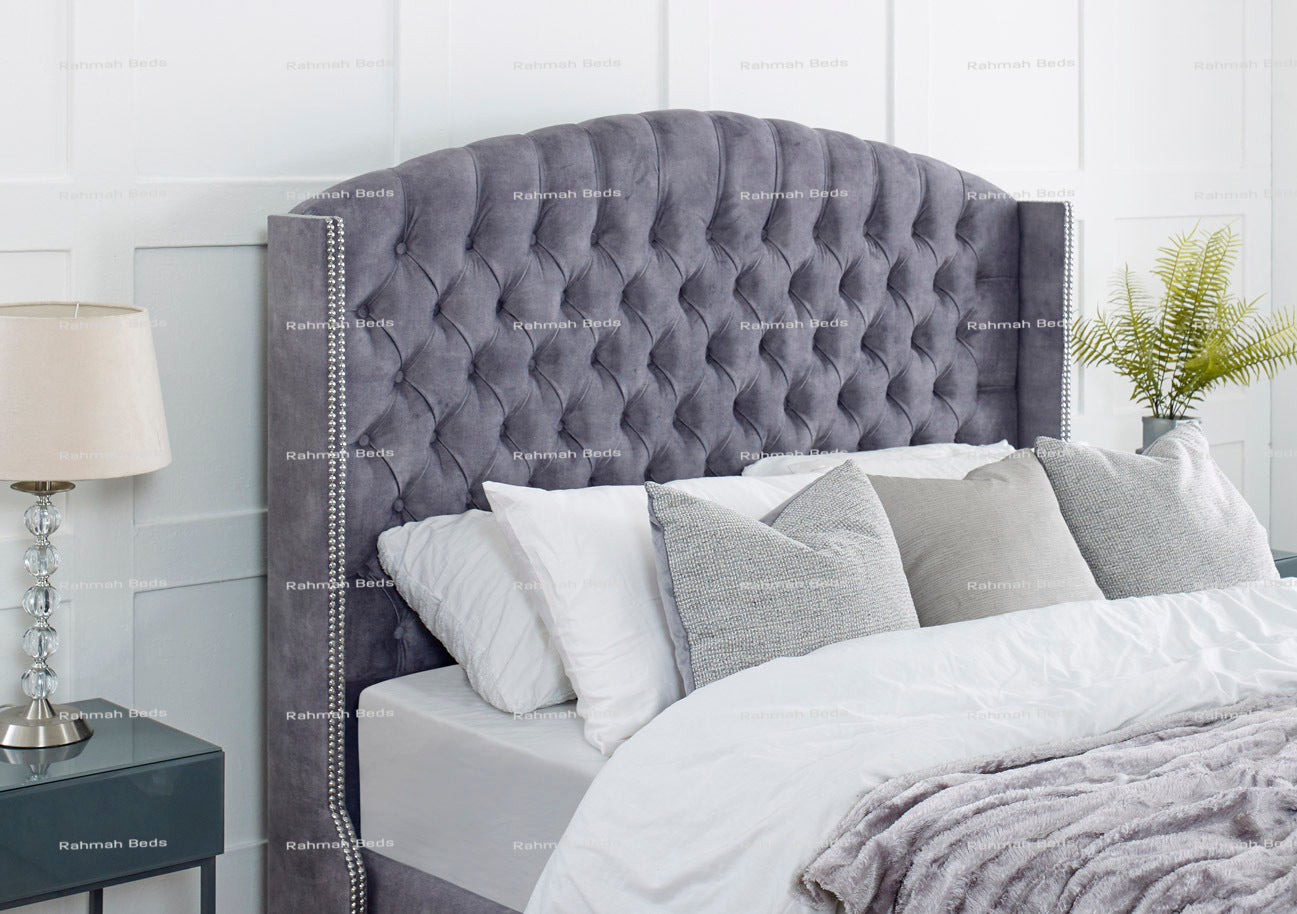 Regal Bed - Ottoman/Non-Ottoman - Multiple Colour Option