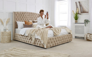 Royal Bed - Ottoman/Non-Ottoman - Multiple Colour Option