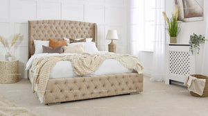 Royal Bed - Ottoman/Non-Ottoman - Multiple Colour Option