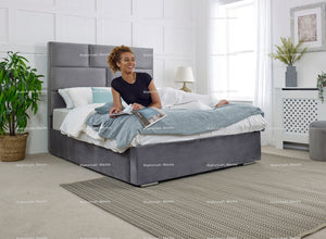 Harrison Bed - Ottoman/Non-Ottoman - Multiple Colour Option