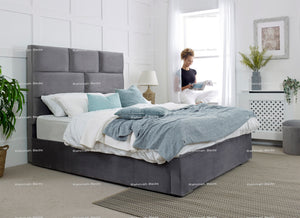 Harrison Bed - Ottoman/Non-Ottoman - Multiple Colour Option