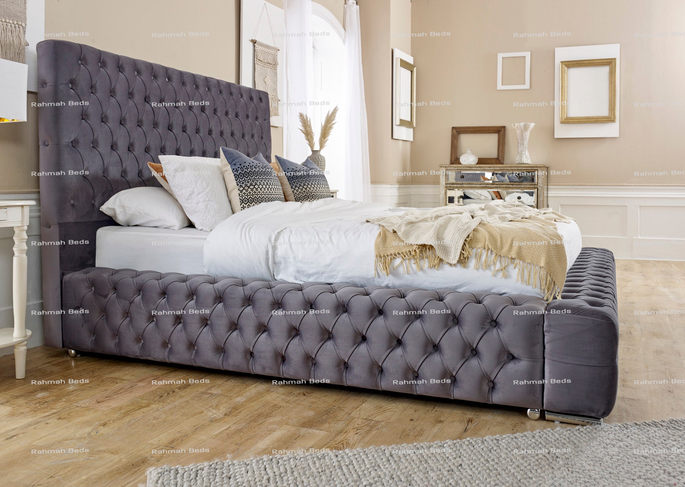 Emperor Bed - Ottoman/Non-Ottoman - Multiple Colour Option