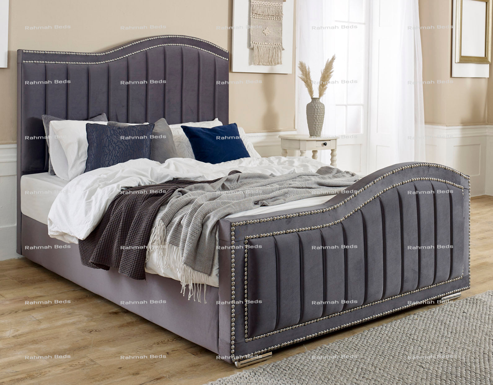 Kensington Bed - Ottoman/Non-Ottoman - Multiple Colour Option