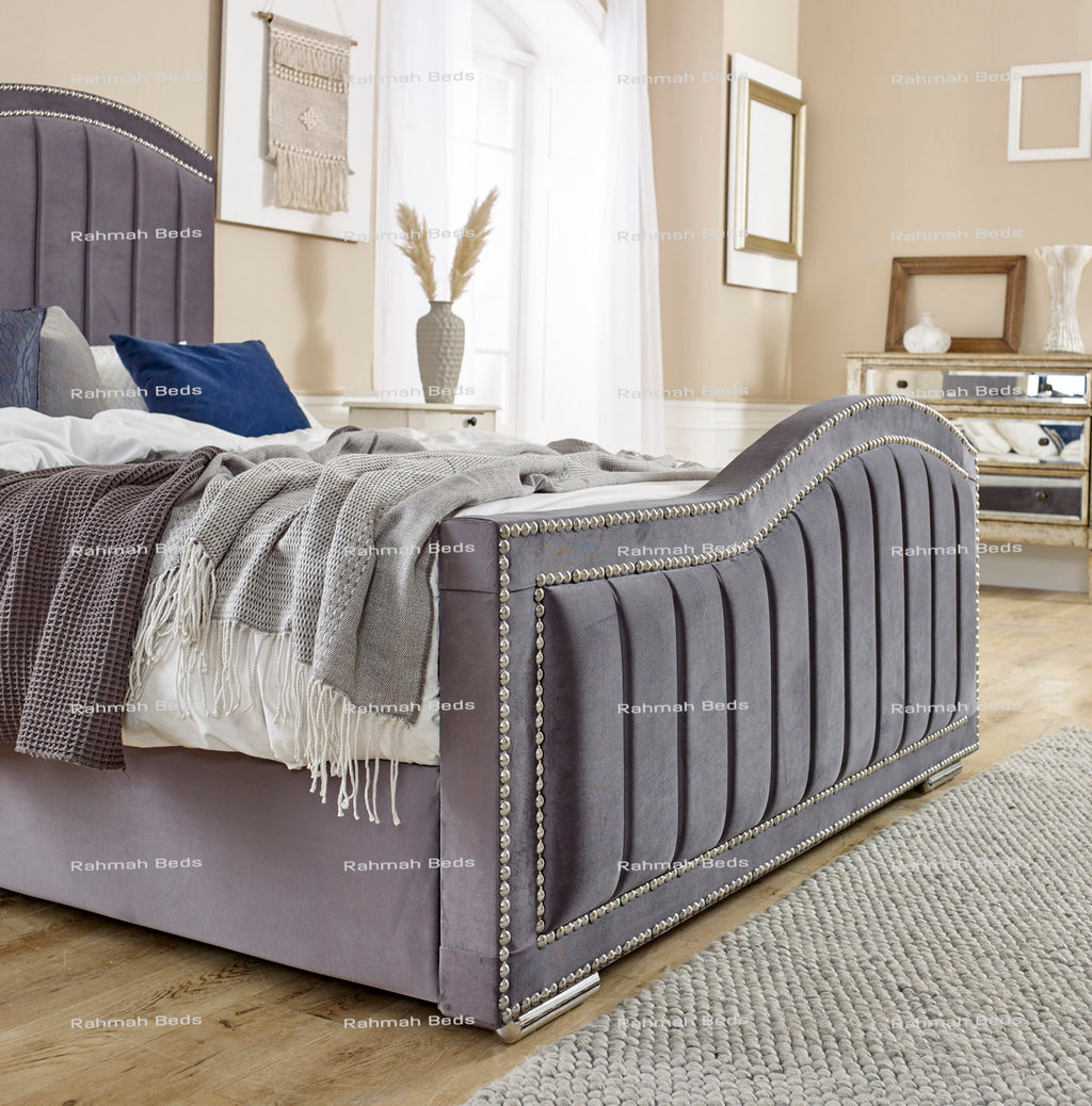 Kensington Bed - Ottoman/Non-Ottoman - Multiple Colour Option