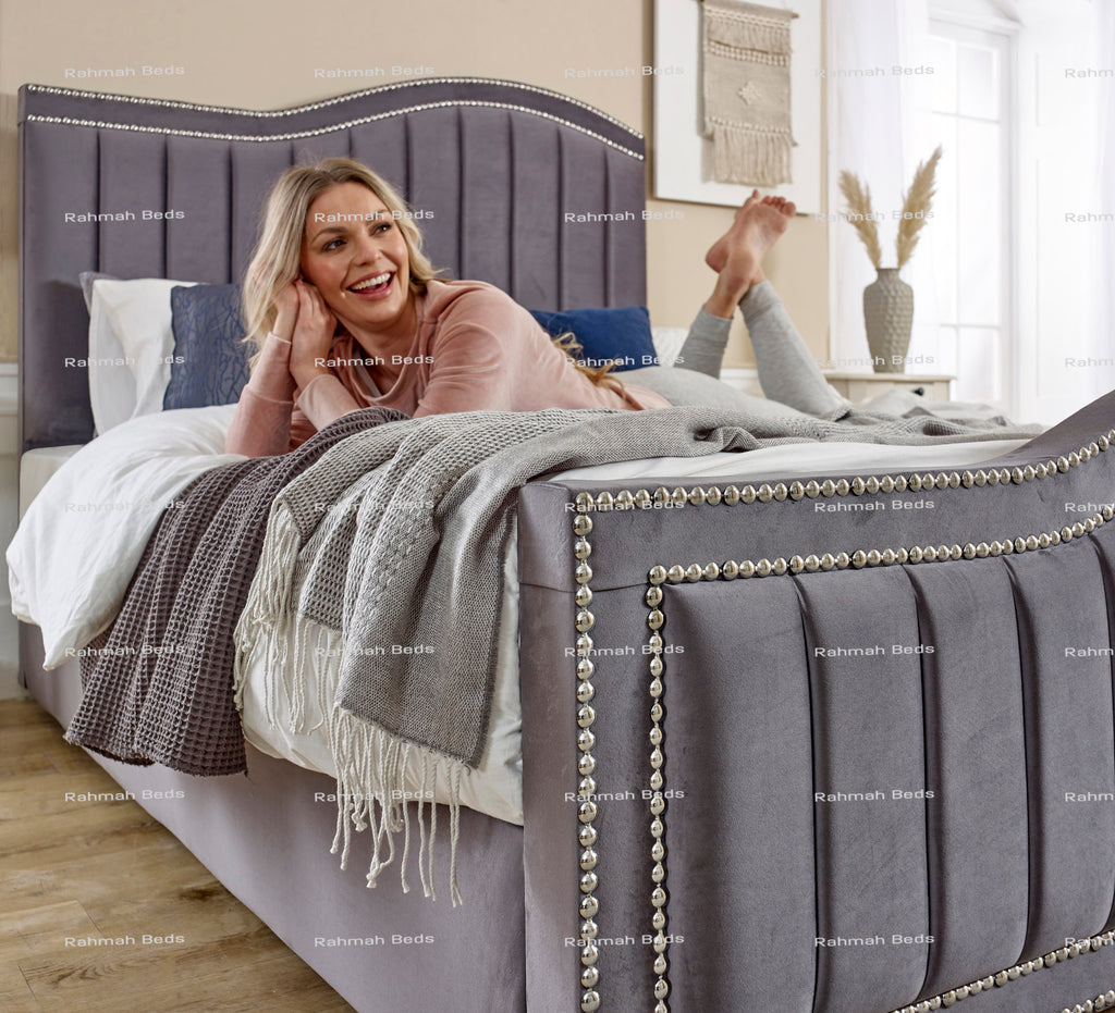 Kensington Bed - Ottoman/Non-Ottoman - Multiple Colour Option