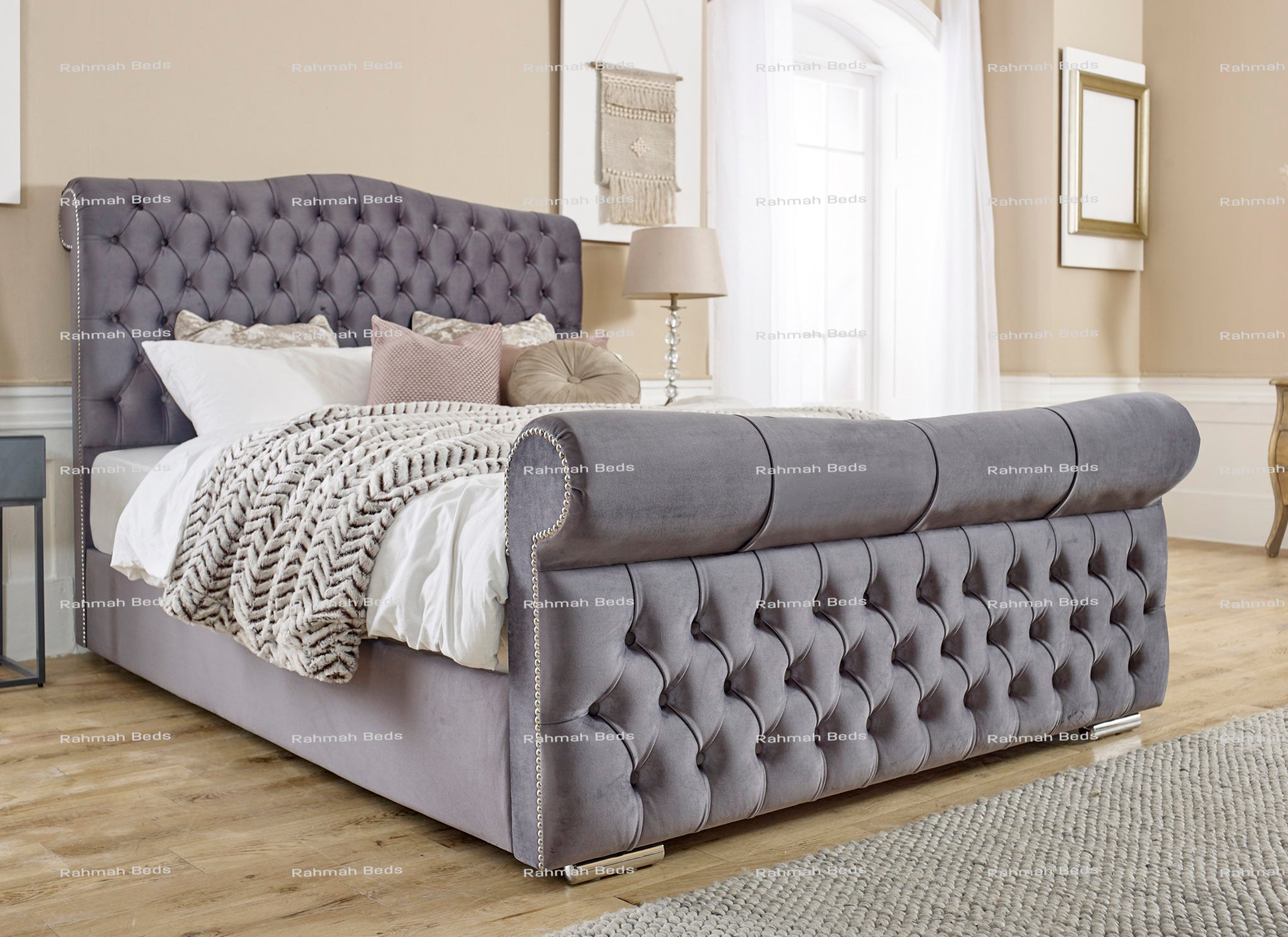 Colorado Bed - Ottoman/Non-Ottoman - Multiple Colour Option