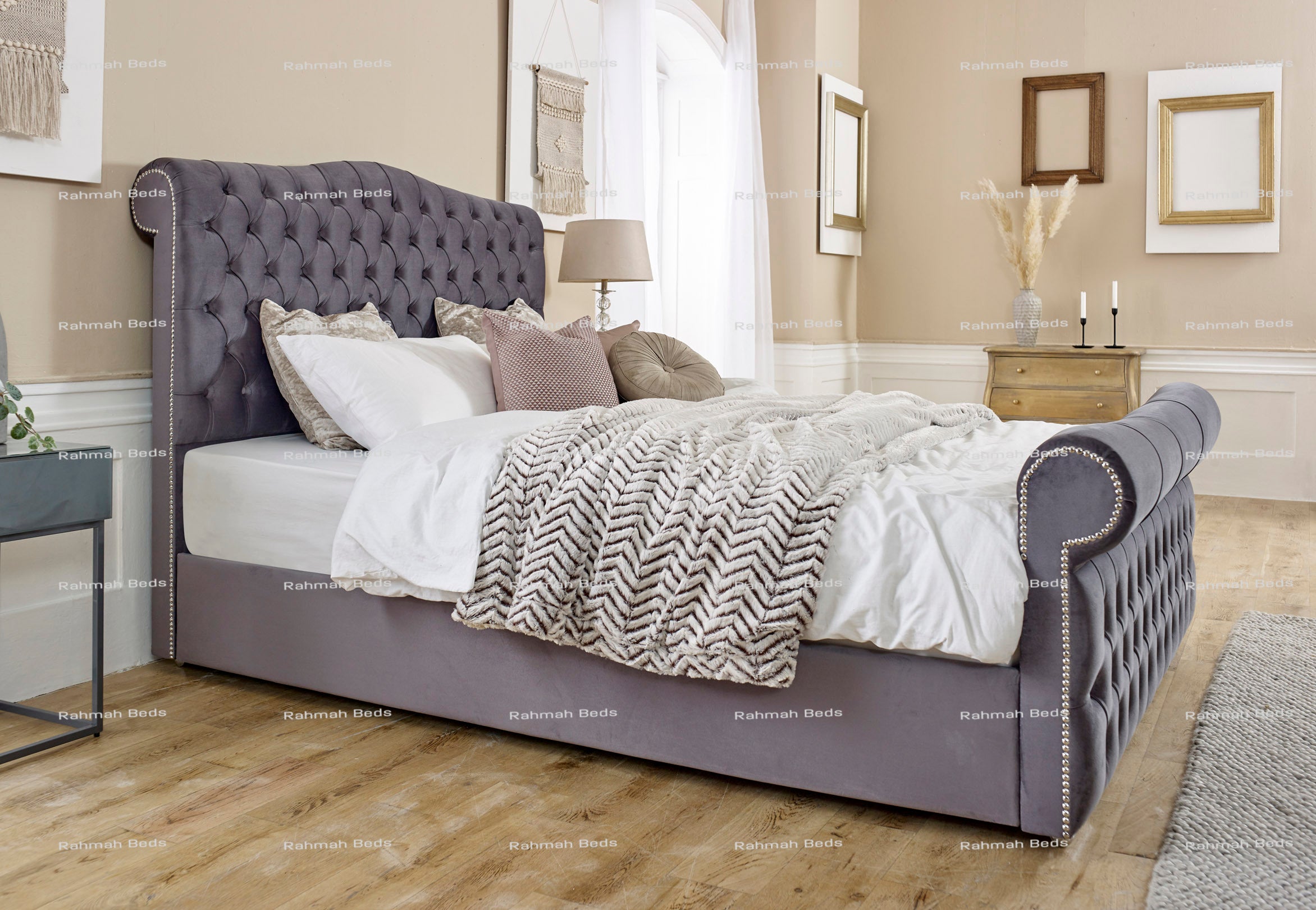 Colorado Bed - Ottoman/Non-Ottoman - Multiple Colour Option