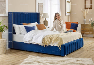 Hamilton Bed - Ottoman/Non-Ottoman - Multiple Colour Option