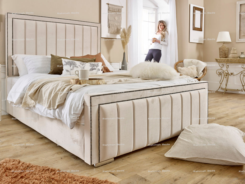 Iris Bed - Ottoman/Non-Ottoman - Multiple Colour Option