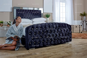 Sterling Bed - Ottoman/Non-Ottoman - Multiple Colour Option