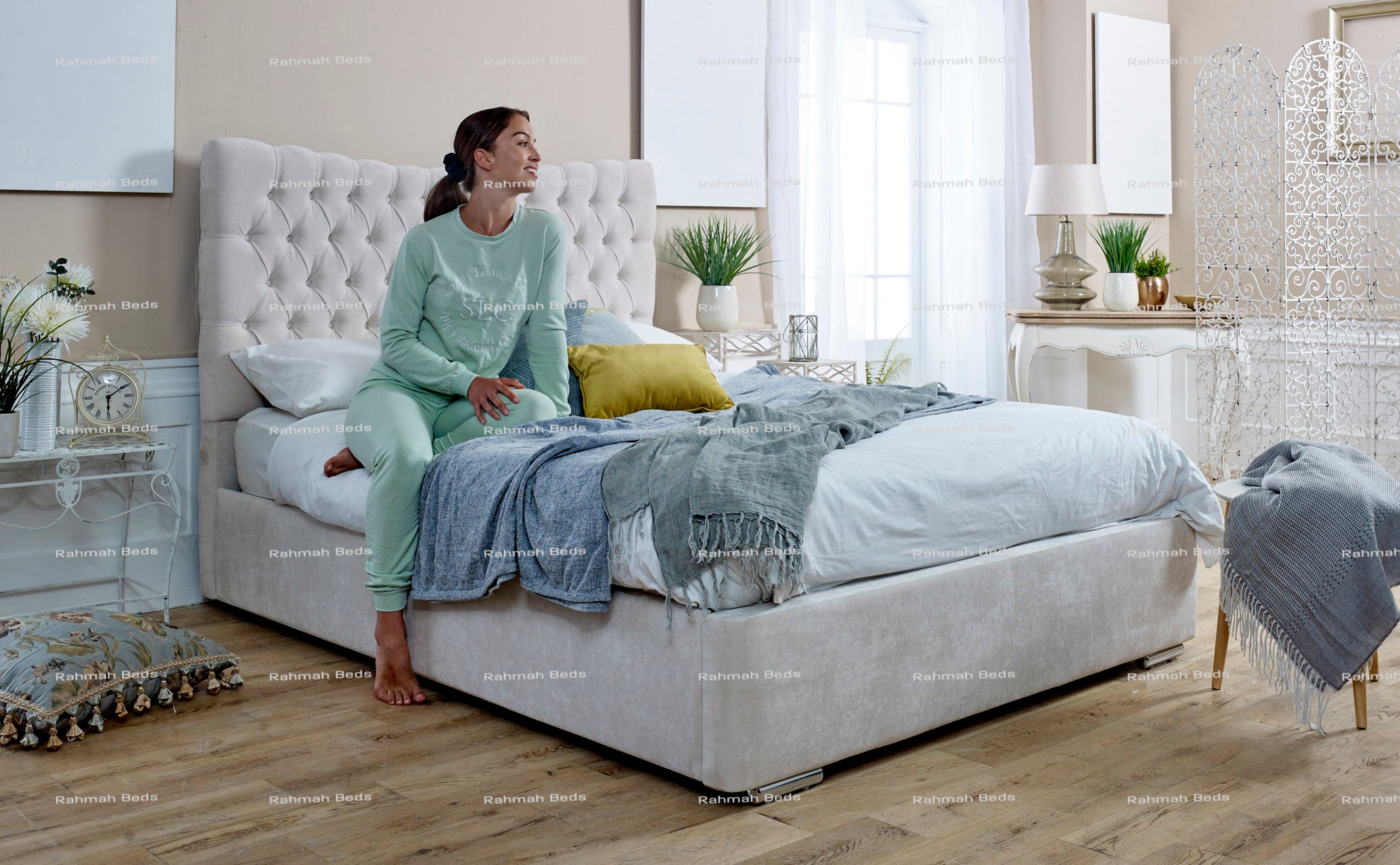 Moscow Bed - Ottoman/Non-Ottoman - Multiple Colour Option