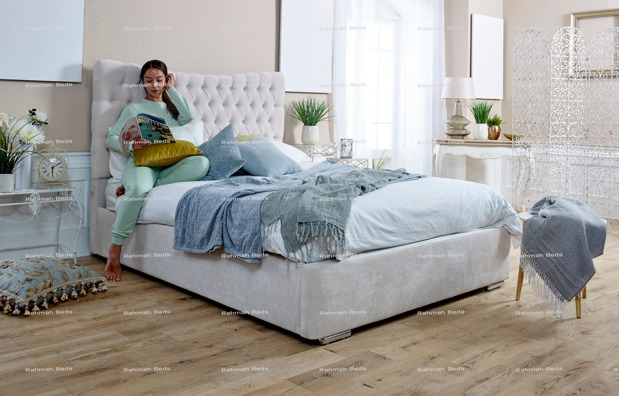 Moscow Bed - Ottoman/Non-Ottoman - Multiple Colour Option