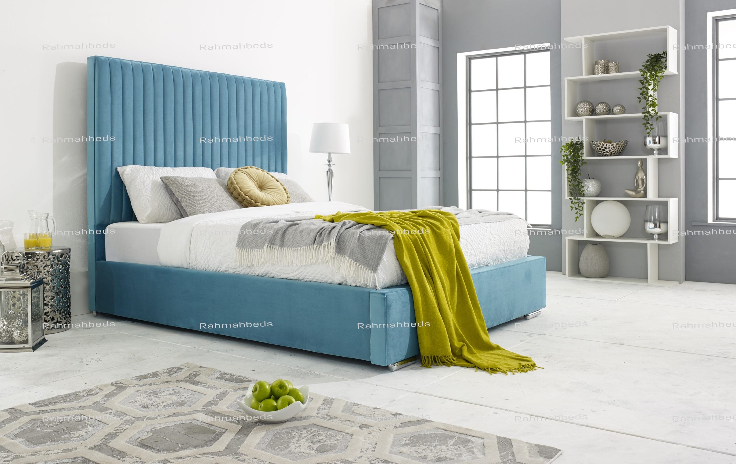 Milan Bed - Ottoman/Non-Ottoman - Multiple Colour Option