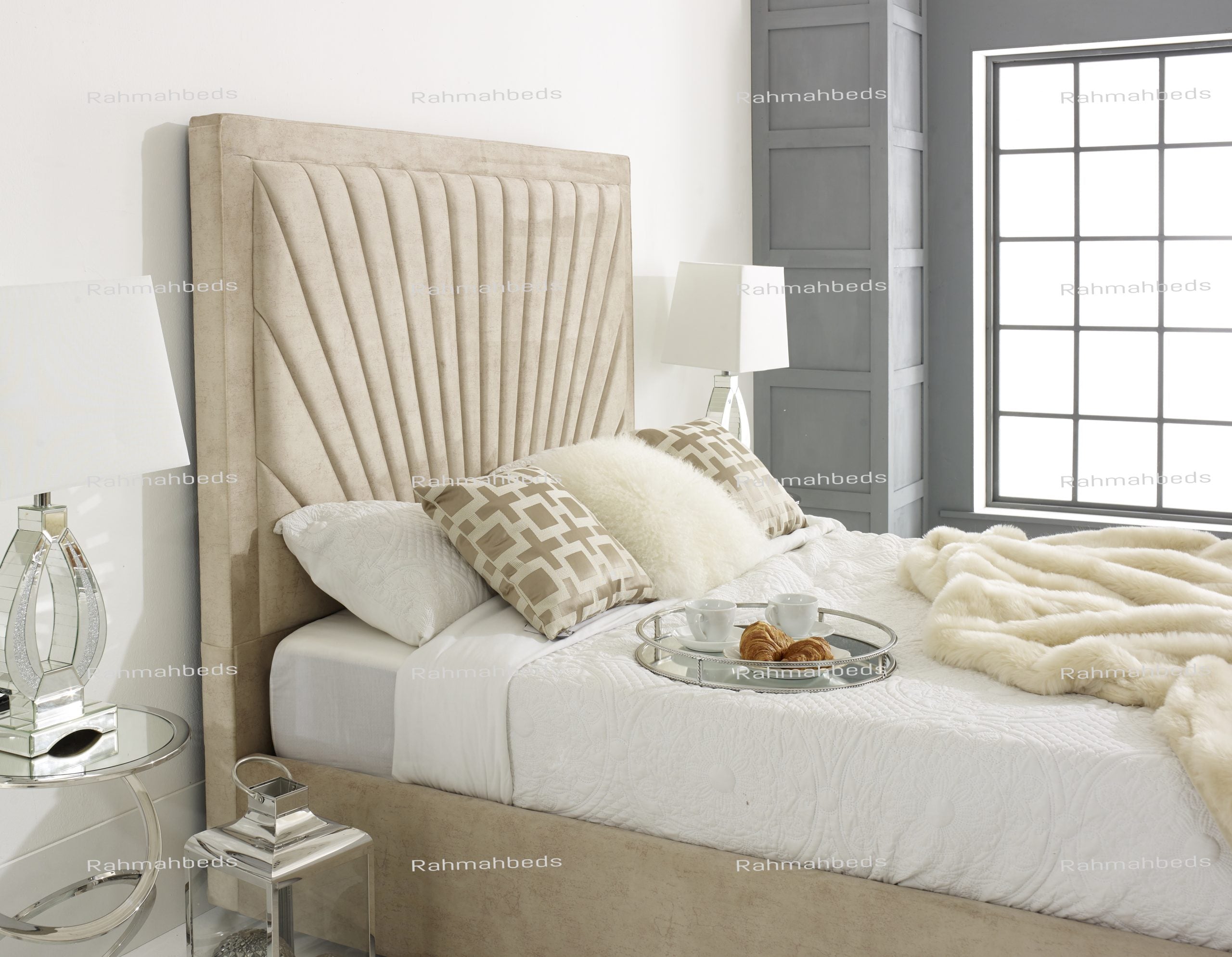 Dawson Bed - Ottoman/Non-Ottoman - Multiple Colour Option
