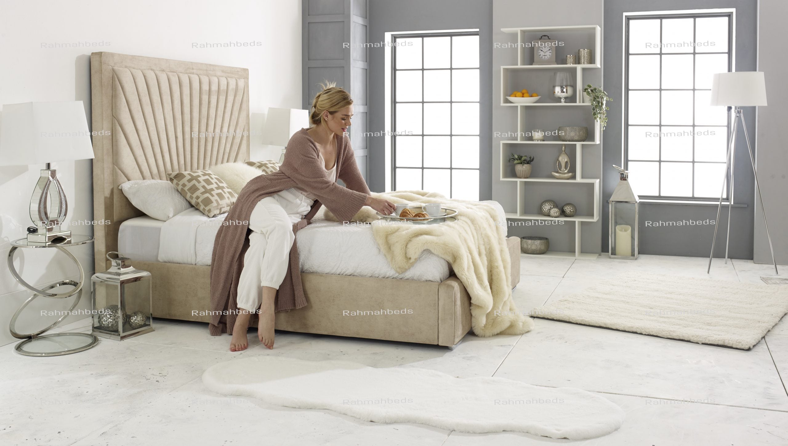 Dawson Bed - Ottoman/Non-Ottoman - Multiple Colour Option