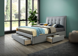 Salvatore Fabric Storage Bed