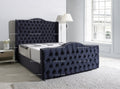 Siera Wings Bed - Ottoman/Non-Ottoman - Multiple Colour Option
