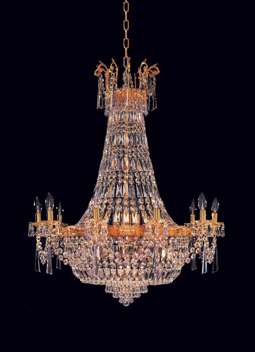 Chapada Crystal Empire Chandelier