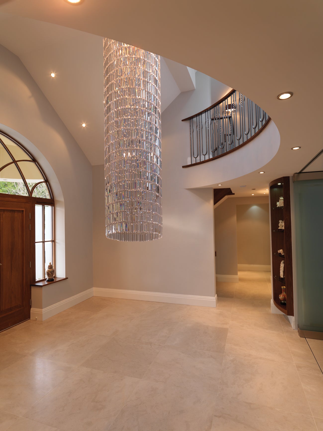 Eden Crystal Chandelier 40cm Diameter/1M-5.5M