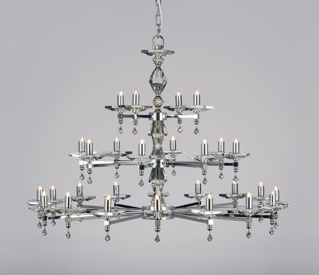 Darwin Optic Glass Chandelier Small/Large