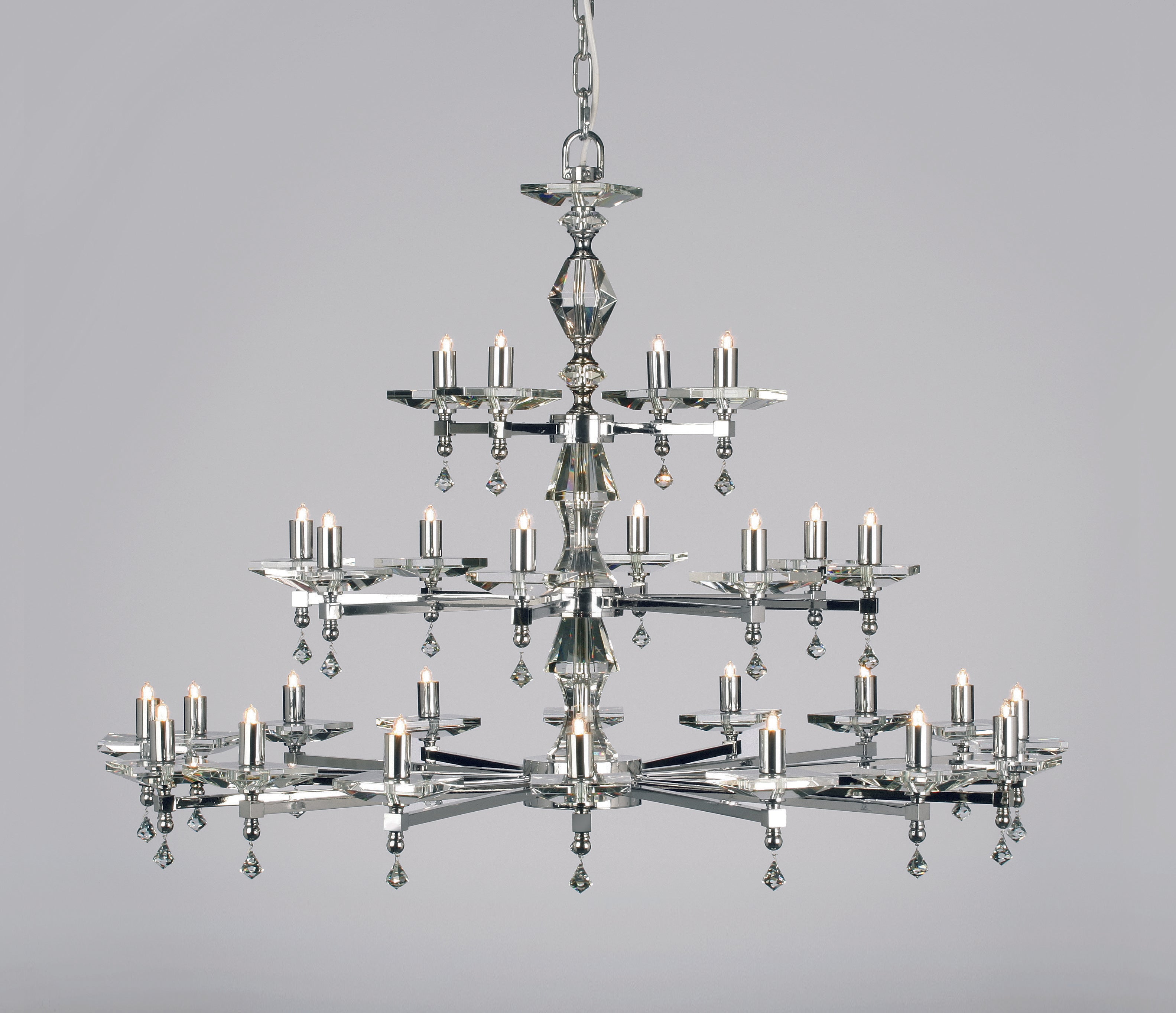 Darwin Optic Glass Chandelier Small/Large