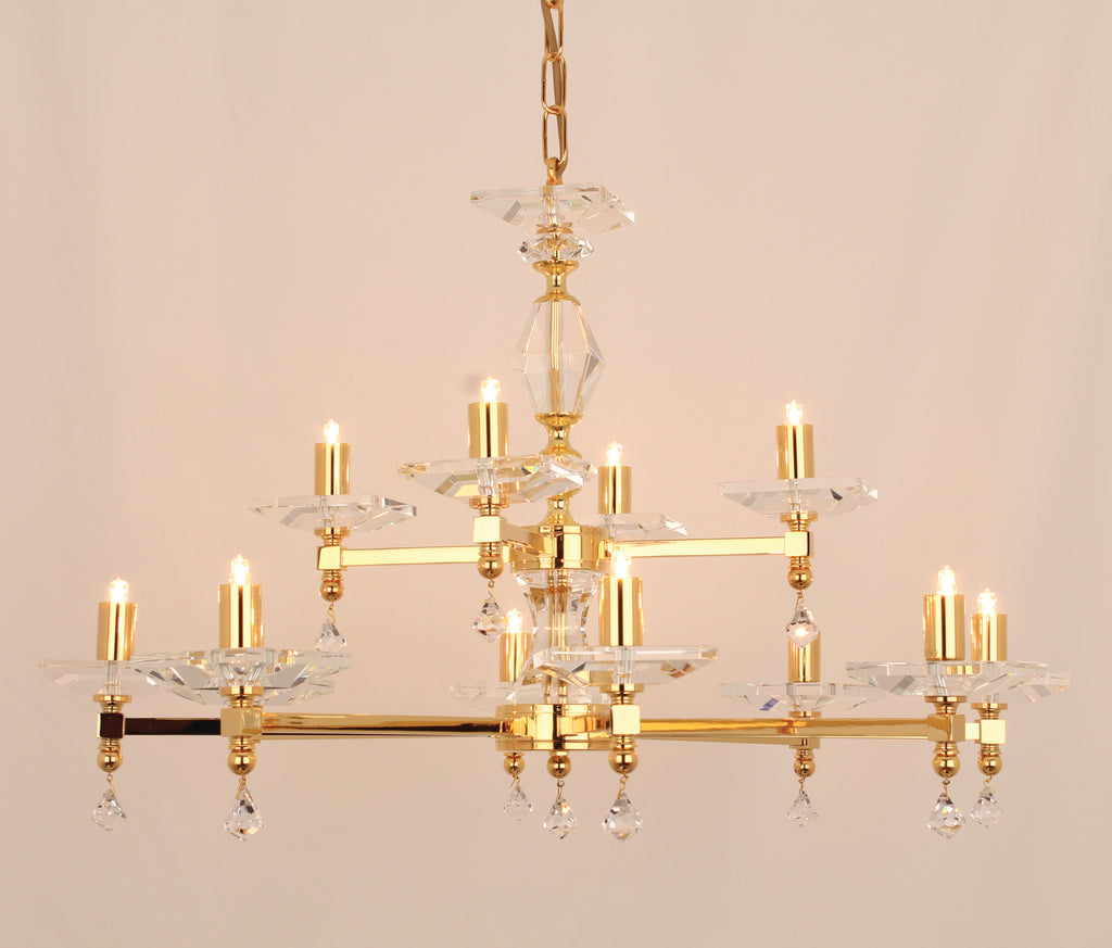 Darwin Optic Glass Chandelier Small/Large