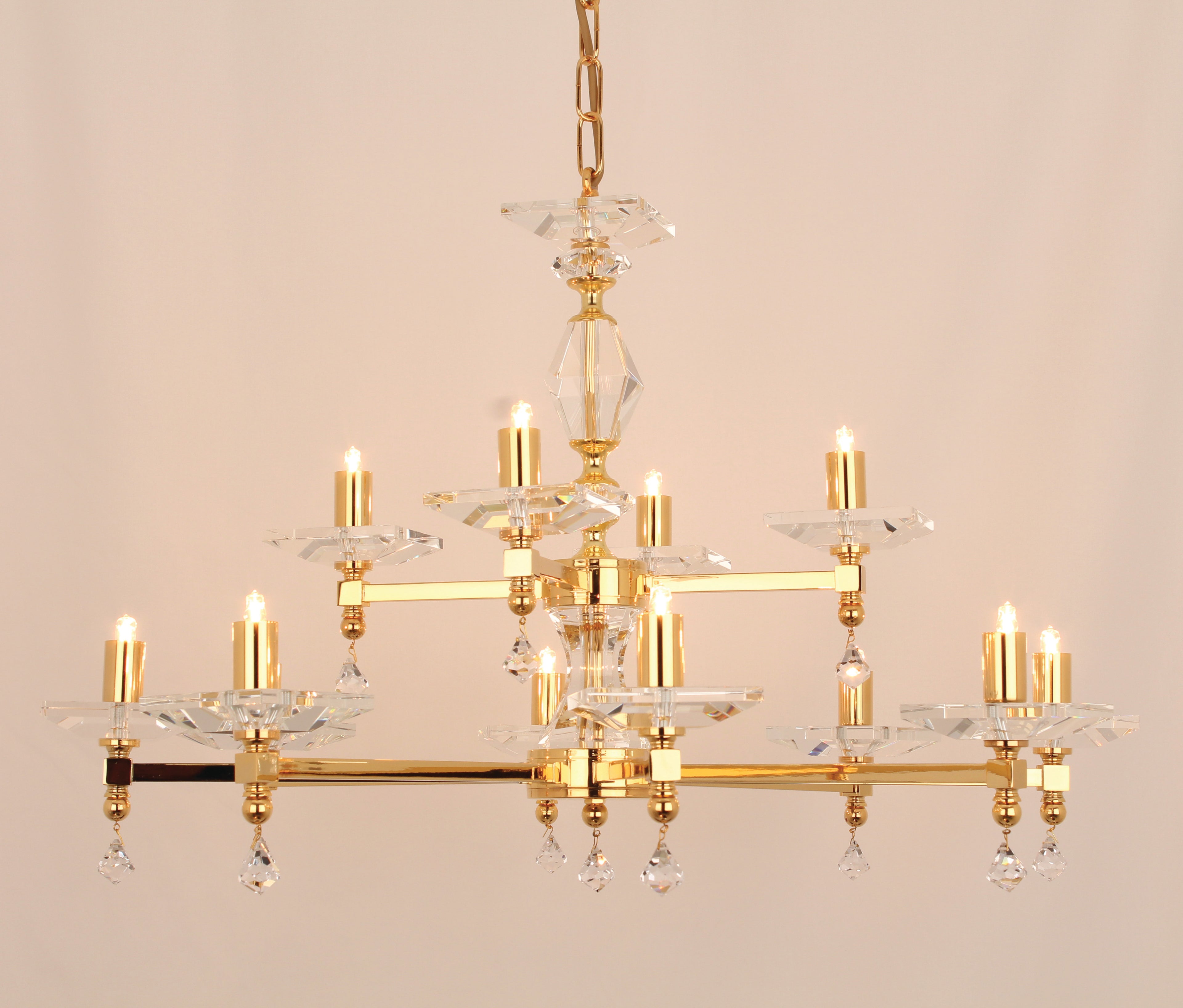 Darwin Optic Glass Chandelier Small/Large