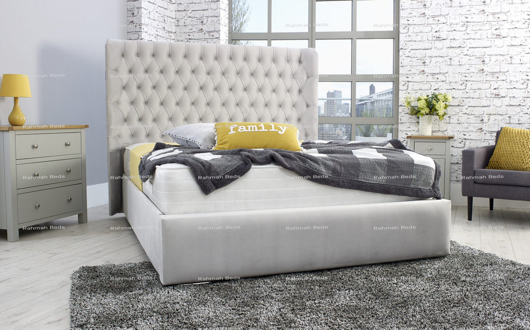 Topas Bed - Ottoman/Non-Ottoman - Multiple Colour Option