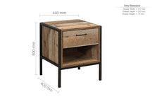 Load image into Gallery viewer, Vali Bedside Table Available in 2 Sizes
