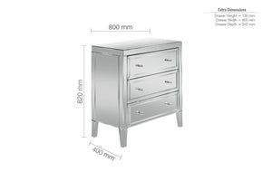 Whitney Chest of Drawers 3 Sizes Available