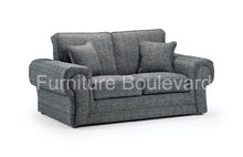 Load image into Gallery viewer, Ruby Grey Fabric Corner Sofa/3+2 Sofa/Armchair/Stool
