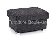 Load image into Gallery viewer, Ruby Grey Fabric Corner Sofa/3+2 Sofa/Armchair/Stool
