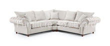 Load image into Gallery viewer, Emerald Corner Sofa 3 &amp; 2 Seater Sofa &amp; Armchair &amp; Footstool
