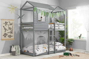 Adventure Bunk Bed - Available in Grey or White