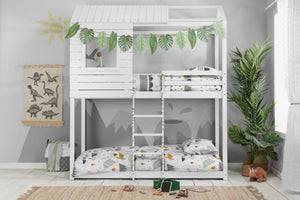 Adventure Bunk Bed - Available in Grey or White