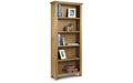 Astoria Oak Bookcase - 30cm D x 80cm W x 190cm H