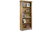 Load image into Gallery viewer, Astoria Oak Bookcase - 30cm D x 80cm W x 190cm H
