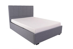 Waltz Ottoman Bed Grey - Available in Double or KingSize