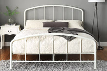 Load image into Gallery viewer, Norman Industrial Style Metal Bed Frame - Black or White - Double &amp; KingSize
