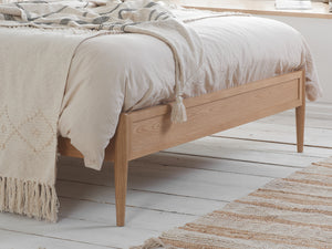 Leonie Brown Rattan Bed - Available in Doulbe, KingSize and SuperKing