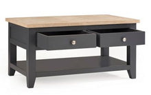 Load image into Gallery viewer, Bordeaux Dark Grey Coffee Table - 60cm D x 100cm W x 50cm H
