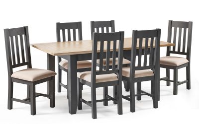 Bordeaux Extandable Dining Table - 78cm D x 180cm W x 90cm H