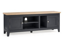 Load image into Gallery viewer, Bordeaux Dark Grey TV Unit/Media Unit - 40cm D x 150cm W x 62cm H
