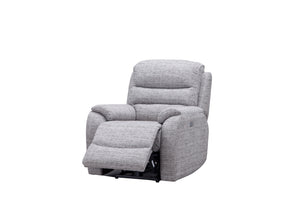 Como Eletric Recliner Sofa - Available in Light Grey