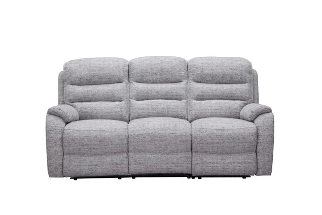 Como Eletric Recliner Sofa - Available in Light Grey