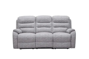 Como Eletric Recliner Sofa - Available in Light Grey