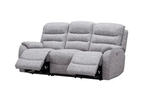 Como Eletric Recliner Sofa - Available in Light Grey